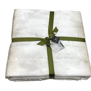 Michael Aram Watercolor Print Textured Quilt  Full/Queen